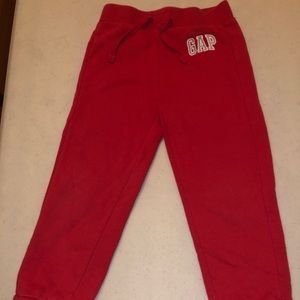 Red gap kids sweatpants
